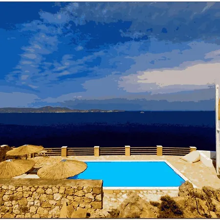Griko With Seaview And Bbq * Patmos Town